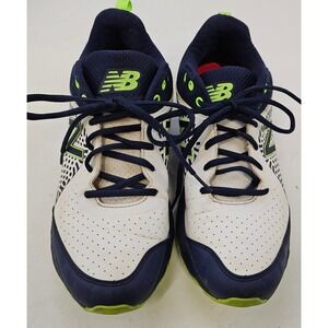 New Balance Velo v2 Fastpitch Softball Turf Shoes Navy White Grn STVELOI2 Sz 11